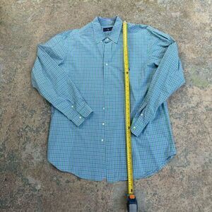 Men's Blue Checkered Shirt
